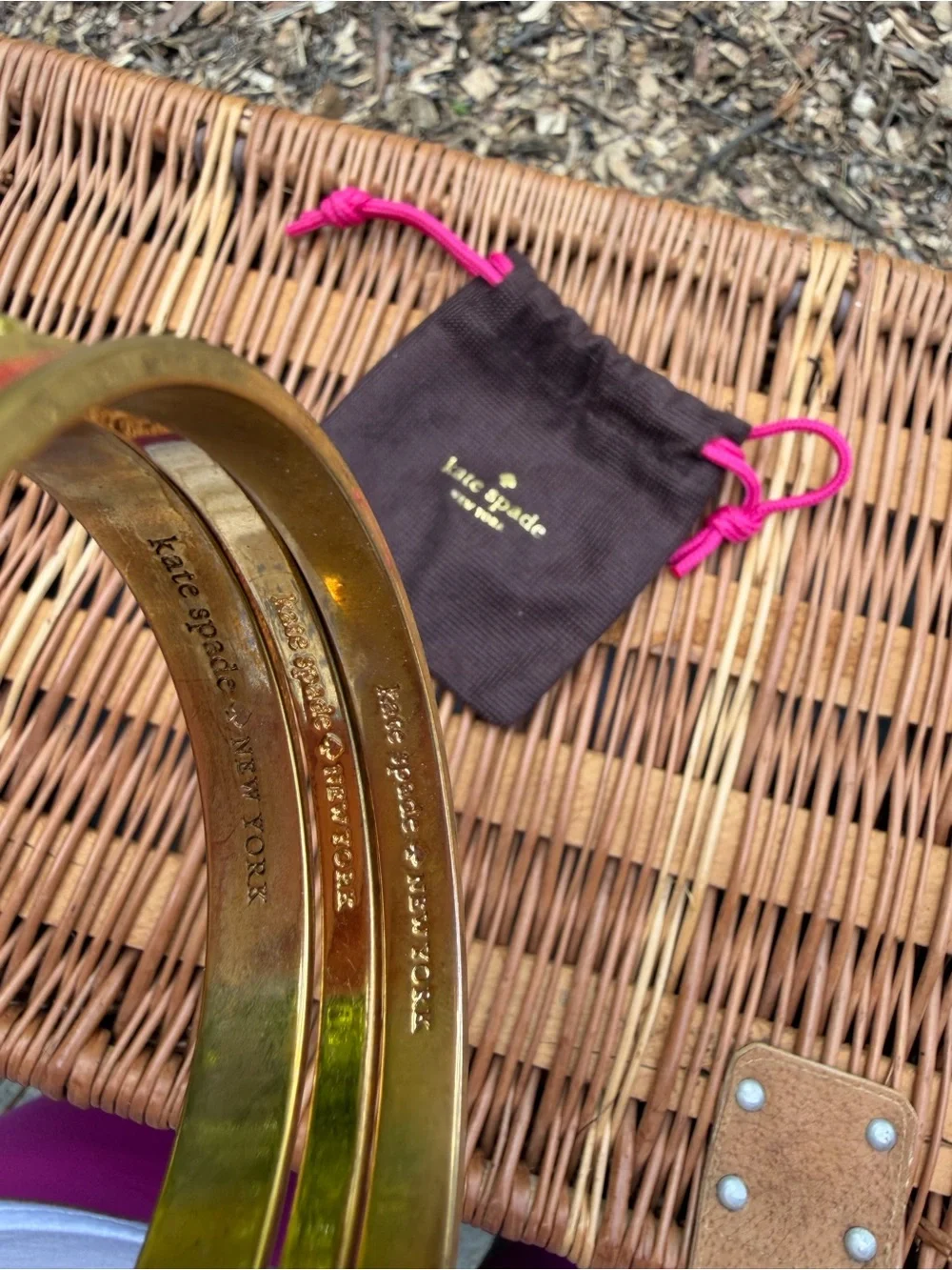 Kate Spade Bangle Bracelets (Set of 3) - Picture 3 of 3